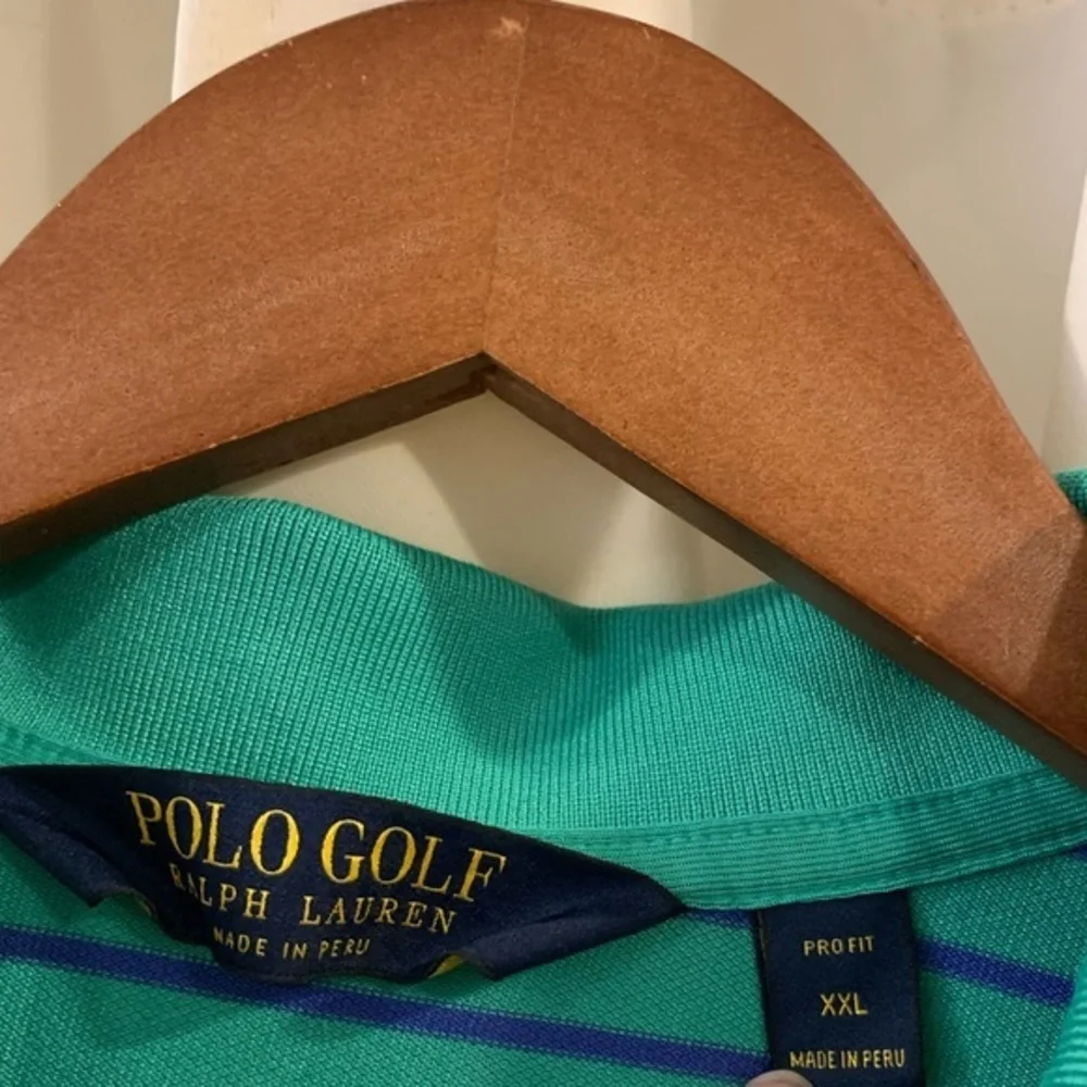 POLO RALPH‎ LAUREN Golf MENS MESH SHIRTS SOLID STRIPED BIG PONY LOGO 2XL
